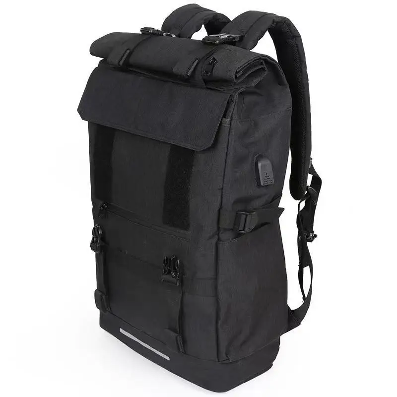 

B99-22 Usb Unisex Leisure Hiking Outdoor Sport Bag Waterproof Foldable Travel Backpack