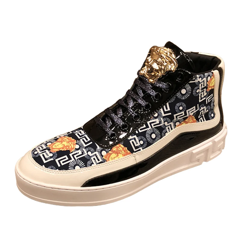 

Autumn and winter light luxury all-match outdoor high-top skateboard shoes high-quality casual ankle boots