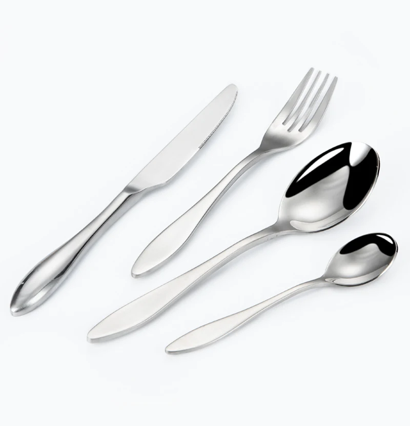 

Premium stainless steel flatware for restaurant hotel high quality spoon fork knife cutlery set