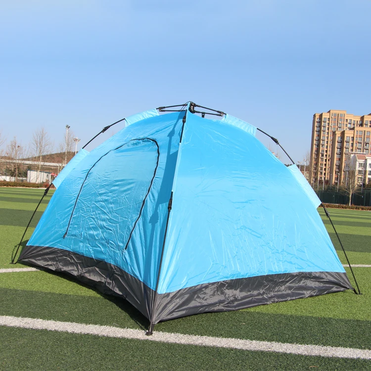 

Selco China 190T Or 210T Polyester Taffeta And Fiberglass Frame Carp Fishing Tent 4 Person Carp Fishing Bivvy Waterproof, Blue