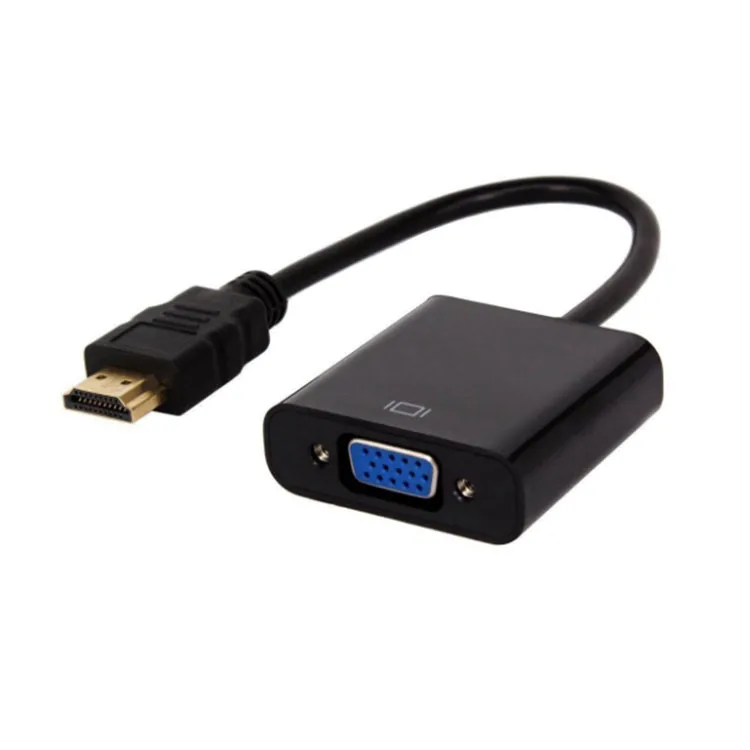 

YPYQ 1080P HD-MI TO VGA Cable Wire Male to Female Video Converter Adapter Cable for PC DVD HDTV