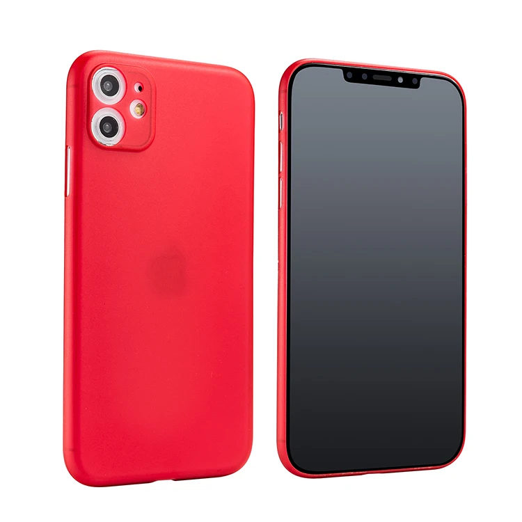 

11 Colors Available Ultra-thin Matte PP Mobile Phone Case for New iPhone 11