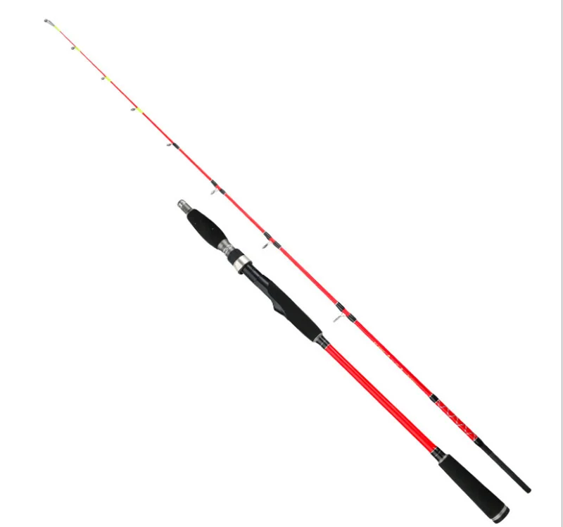 

Solid Tip 40# Offshore Sea Boat Fishing 1.5/1.68/1.8m Slow Jigging Rod for trout seabass snakehead carp Jigging&Boat Fishing Rod