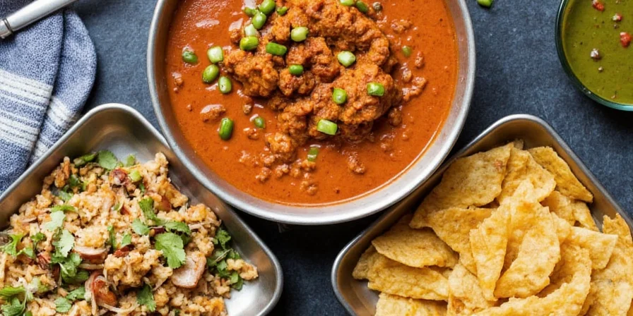 Balancing four tastes in Indian cuisine