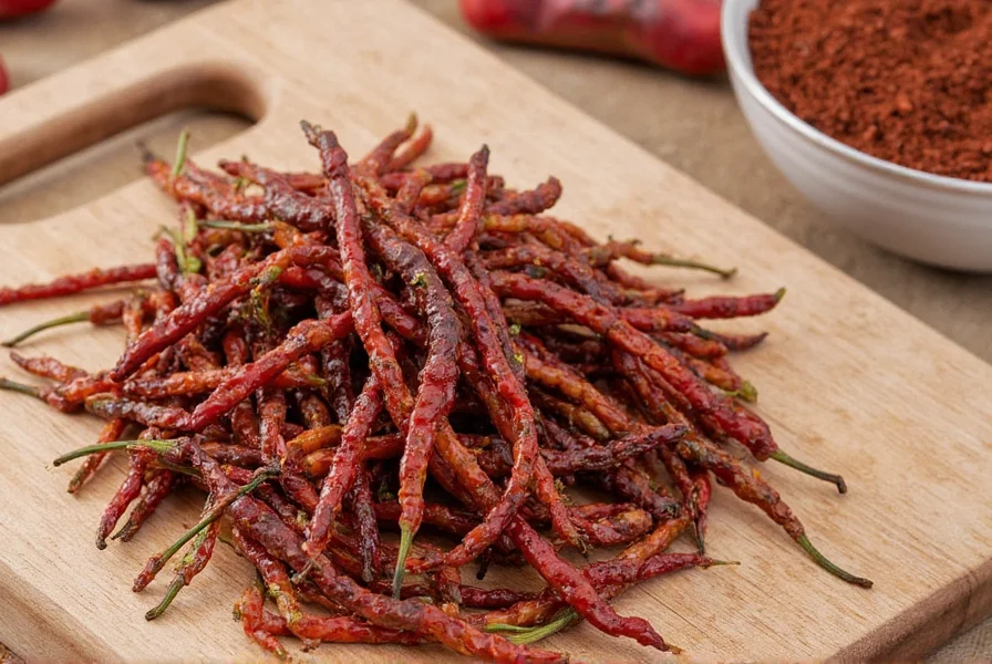 Buying Ancho Chiles at Market