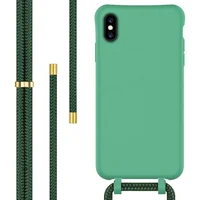 

2019 New fashion phone necklace case for phone 11 Pro Max Mobil Crossbody Rope Phone Case With Straps