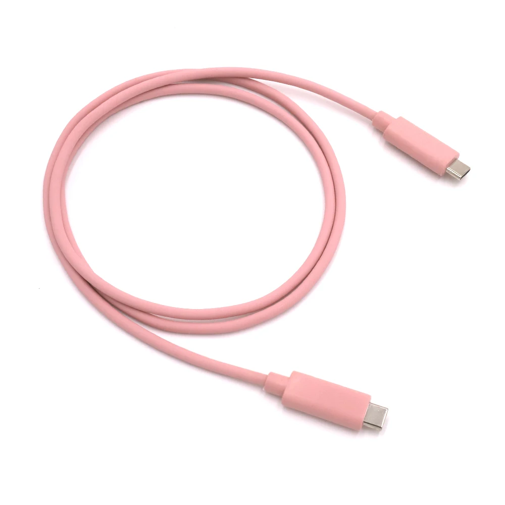 

silicone Mobile Accessories Type C Cable USB Type-C to USB C Quick Speed Charging data Cable