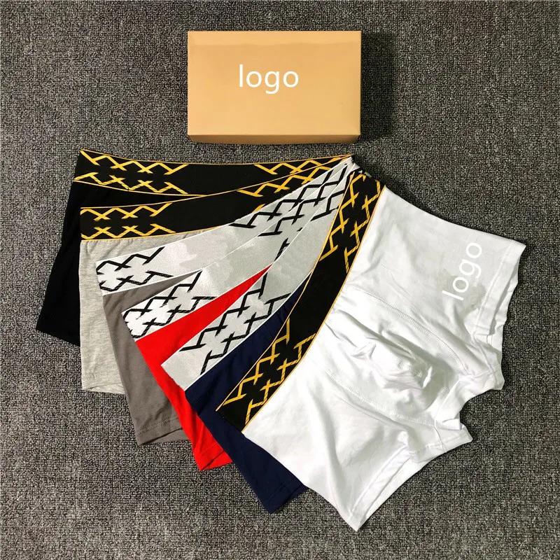 

6 Colors Personality Horse Printed Home Casual Men Boxers Shorts
