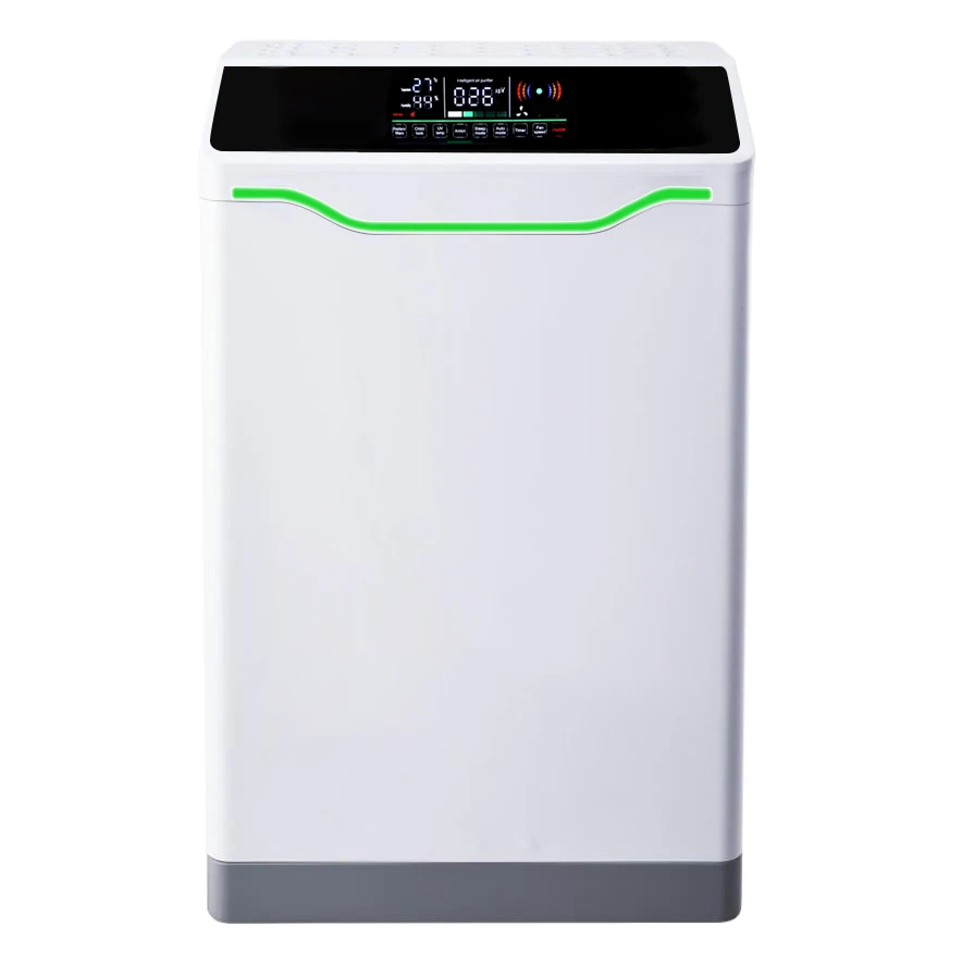 
sensor school sanitizer medical grade industrial light dual for hvac ac duct led body air purifier uv lamp steriliser home hepa 