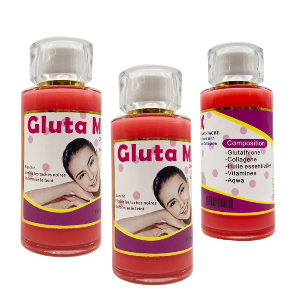

Gluta Max Concentre Anti-tache Lightening Serum with Gluthathione and Collagen for Remove Dark Spots 120ml, Pink