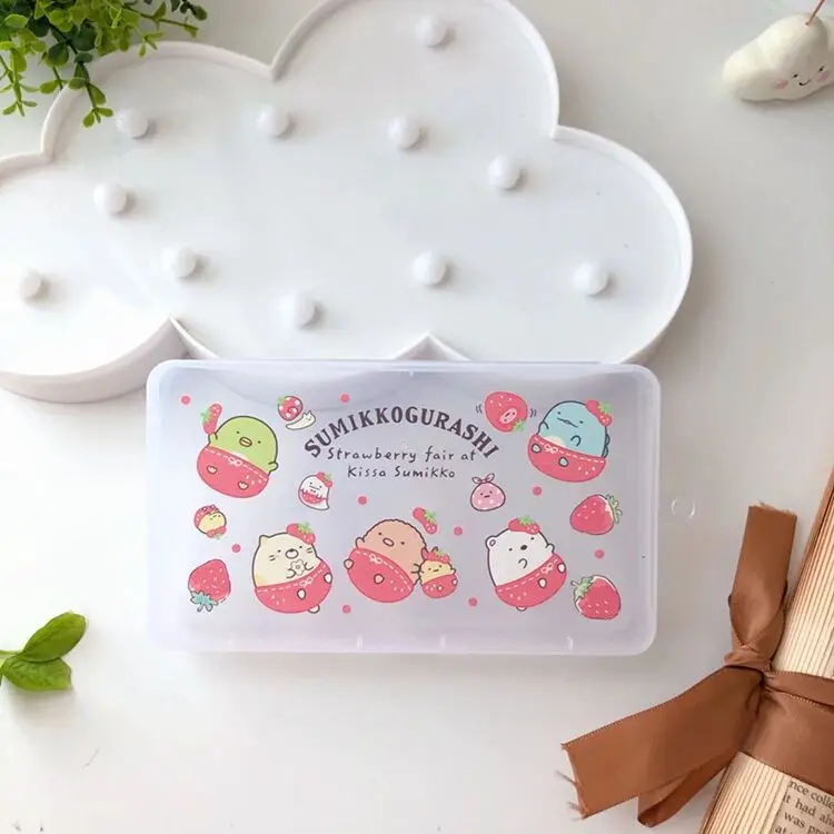 

Most hot sale mask case children Cartoons print mask case for school, Colorful