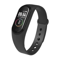

M4 Smart Band Water Resistance Fitness Tracker with Real Heart Rate Monitor for IOS Android Phone Smart bracelet ID115/M2/M3