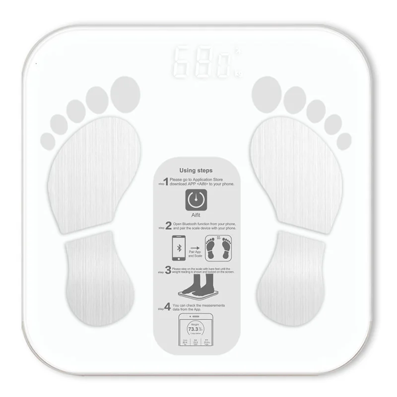 
New design Electronic smart body fat BMI scale 