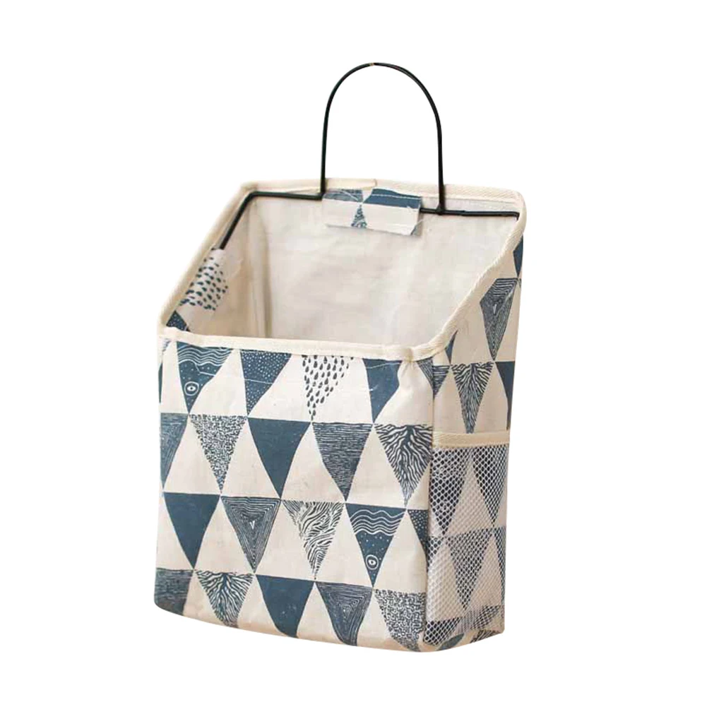 hanging canvas laundry bolsa