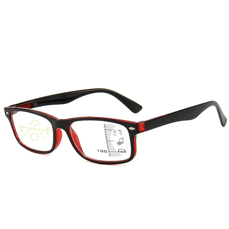 

Retro Anti Blu ray Progressive Reading Glasses HD Smart Zoom Reading Glasses Wholesale
