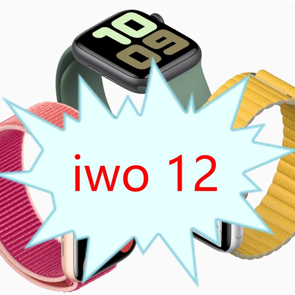 Series5 Bt Calling Voice Control 44Mm Watchbands W55 I12 Watch Relogio Inteligente Smart Watch Iwo12 For Apple Iphone