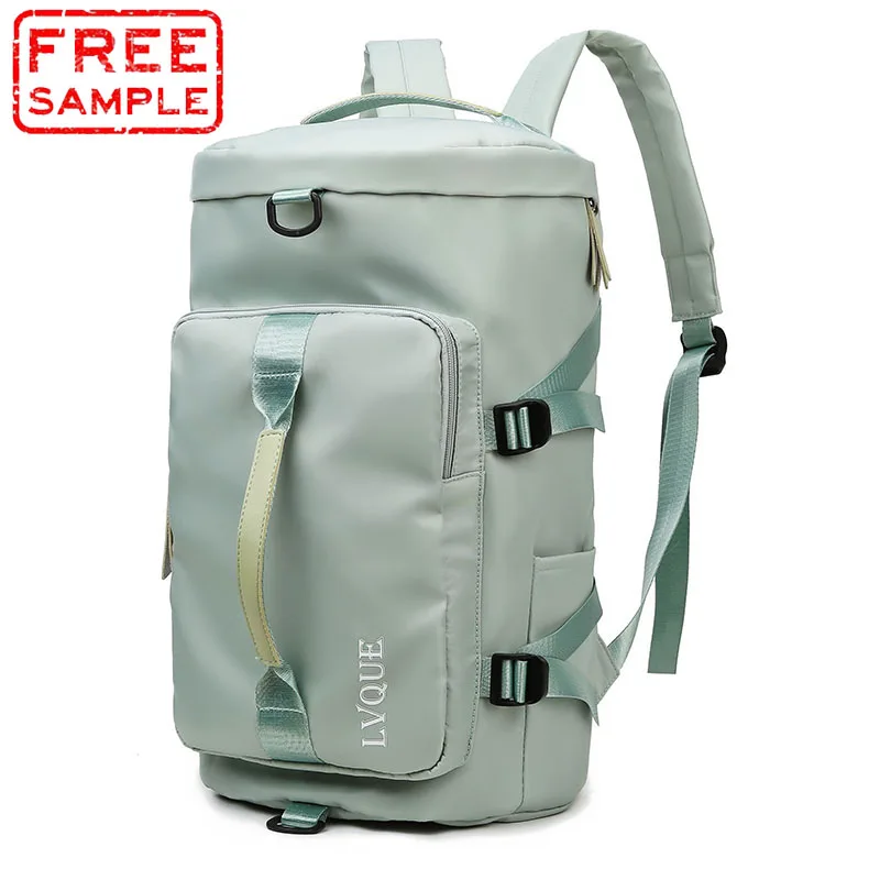 

Free sample Multi-function Waterproof Outdoor Sport Gym Bag Large Capacity Travel Fitness Backpack with Shoes Compartment, 10 colors