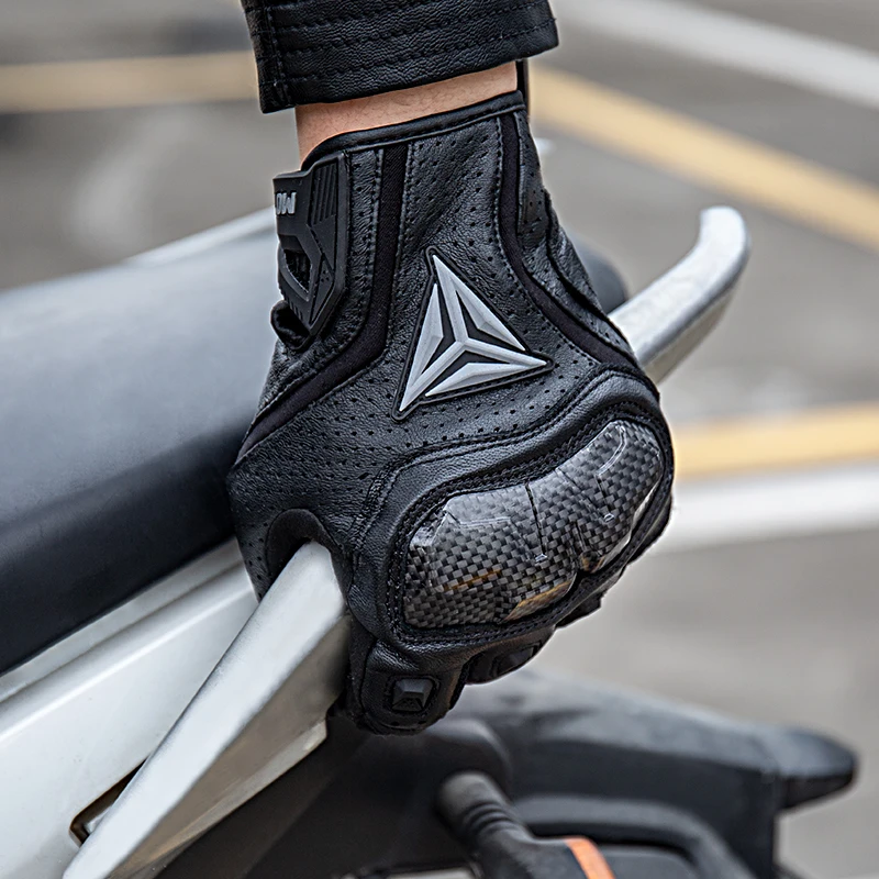 

Motowolf Breathable Guantes Ciclismo De Moto Synthetic Motorcycle Accessories Bike Racing Gloves Bicycle For Full Finger Leather, Black/white/red