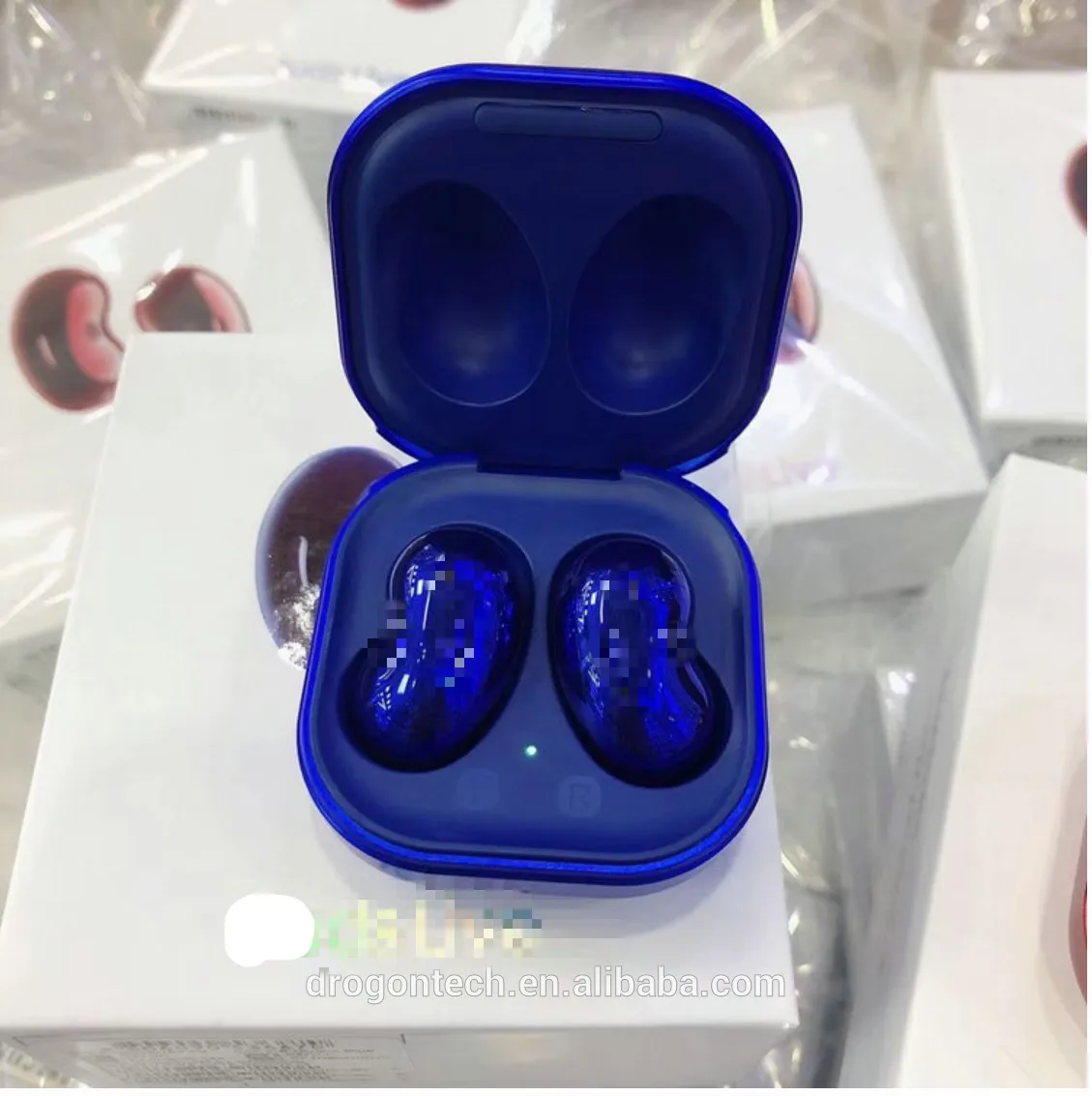 

2020 Hot TWS Earphone Stereo Noise Cancellation Waterproof Wireless Headset Earbuds R180 For Buds Live, Black, gold, white, blue, red