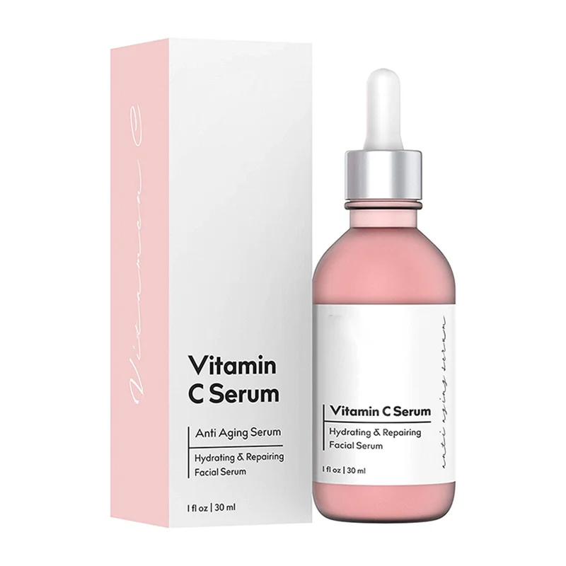 

Private Label Organic Natural Anti Aging Hydrating Repairing Hyaluronic Acid Vitamin C Serum