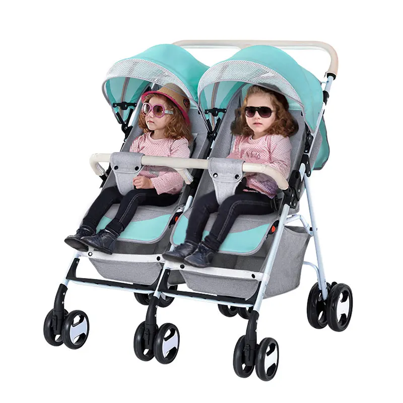 

Cheap Twins Stroller Baby, High Quality Comfortable Baby Carriage, Hot Mom Luxury Stroller Baby/, Pink/ green/ brown/ gray/ oem