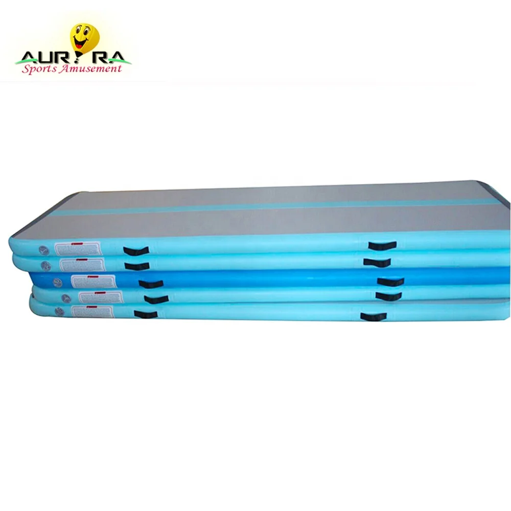 

Inflatable rubber air mattress 5m PVC yoga mat inflatable air track gymnastic mat for kids, Customized