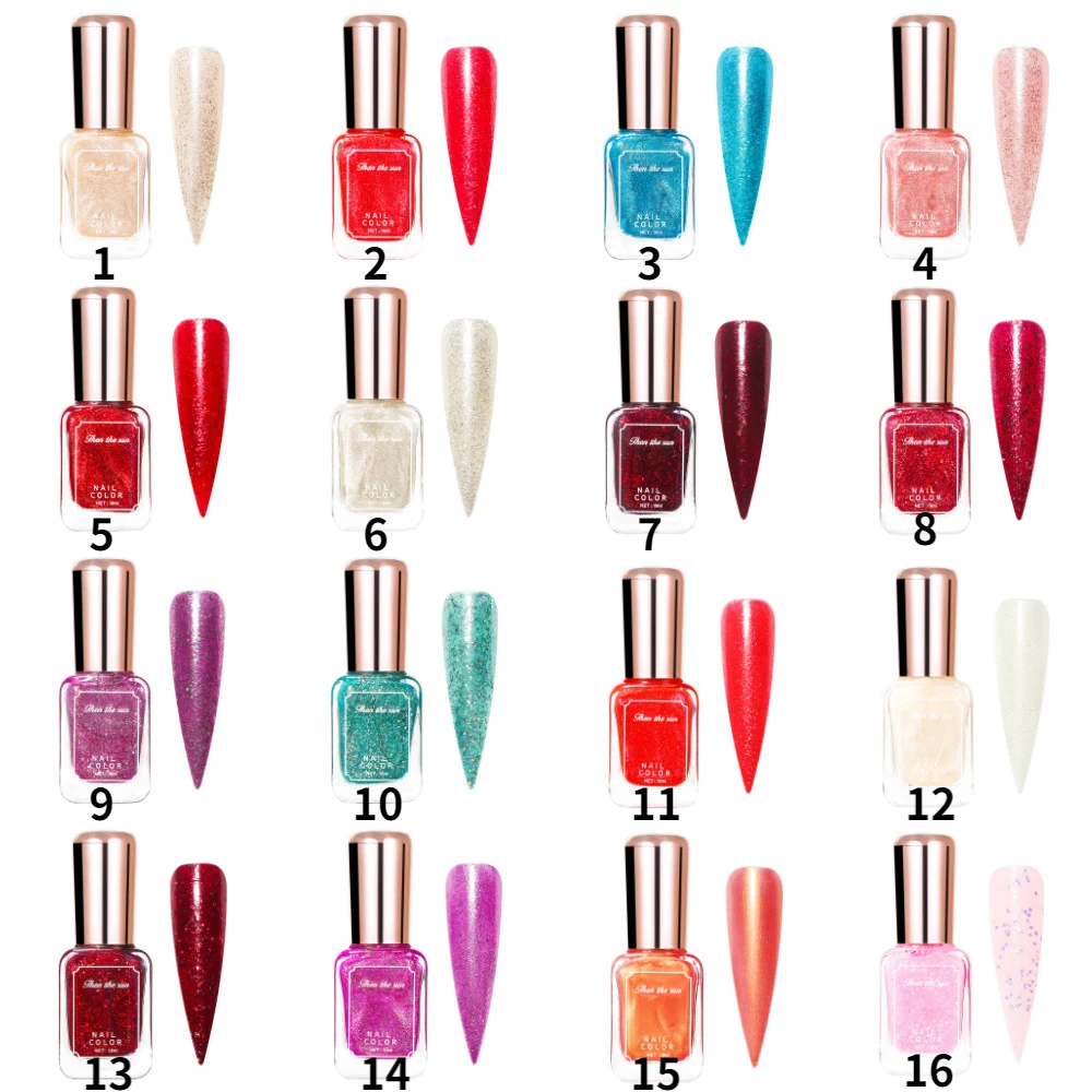 

2021 New arrival Waterproof Sequined Gel Nail Polish Vendors