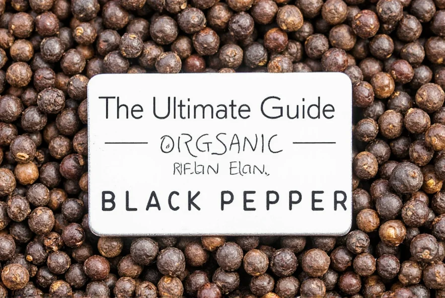 the ultimate guide to organic black pepper from farm to flavor