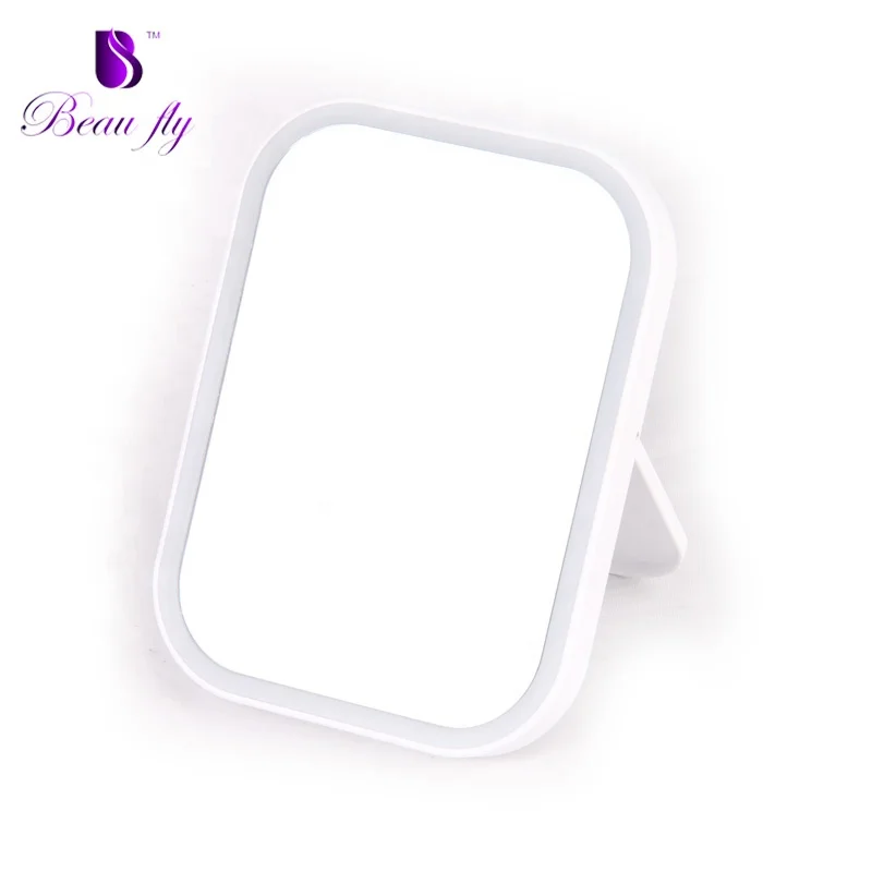 

BEAU FLY Popular Touch Sensor LED Lighting Table Smart Mirror, White/pink/blue