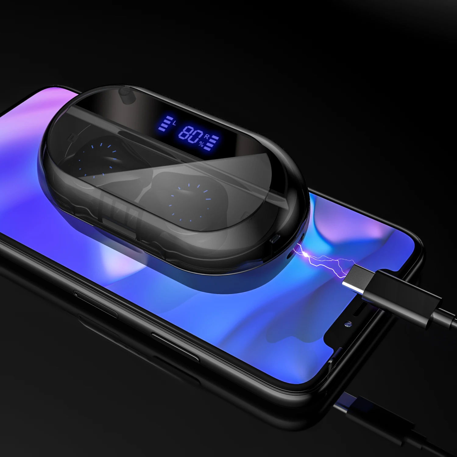 X10 TWS Bluetooths Earphone IPX7 Waterproof Headphone true wireless Stereo earbuds headphone - ANKUX.COM