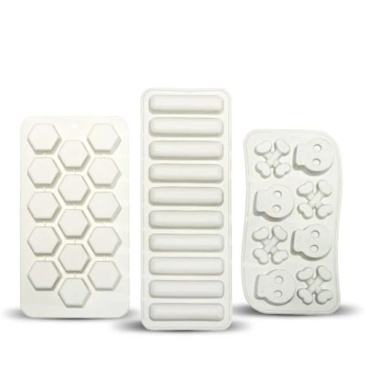 

Products Supply Easy-Release Kitchen Gadget Small Ice Maker Ice Cube Trays 3 Kinds Silicone Ice Tray for Whiskey Storage Cocktai