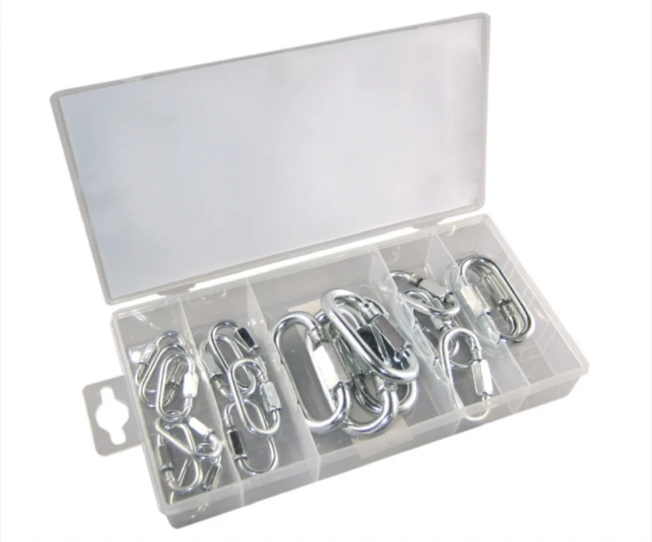 
TC 3040 Carbon Steel Quick Link Carabiner Kit 
