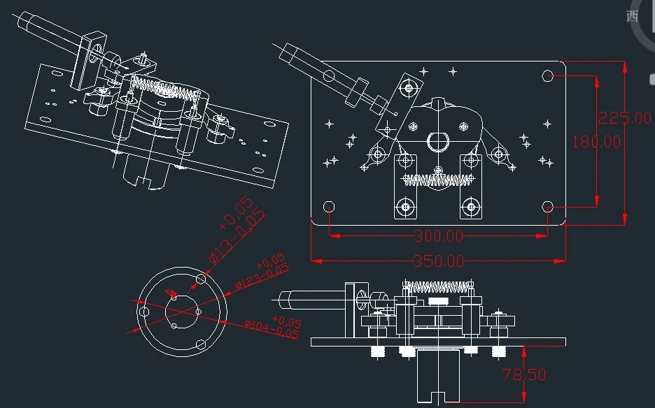 120 Degree Or 90 Degree Rotation Full Height Turnstile Mechanism/ Semi ...