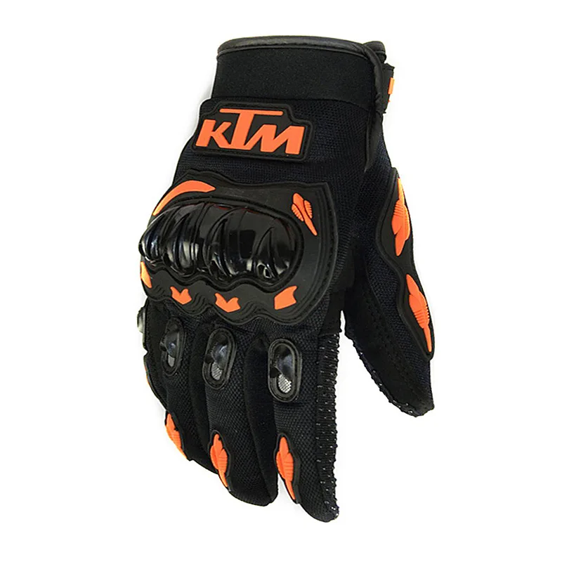 

Factory Bike Riding Long Leather Motorcycle Gloves Half Finger