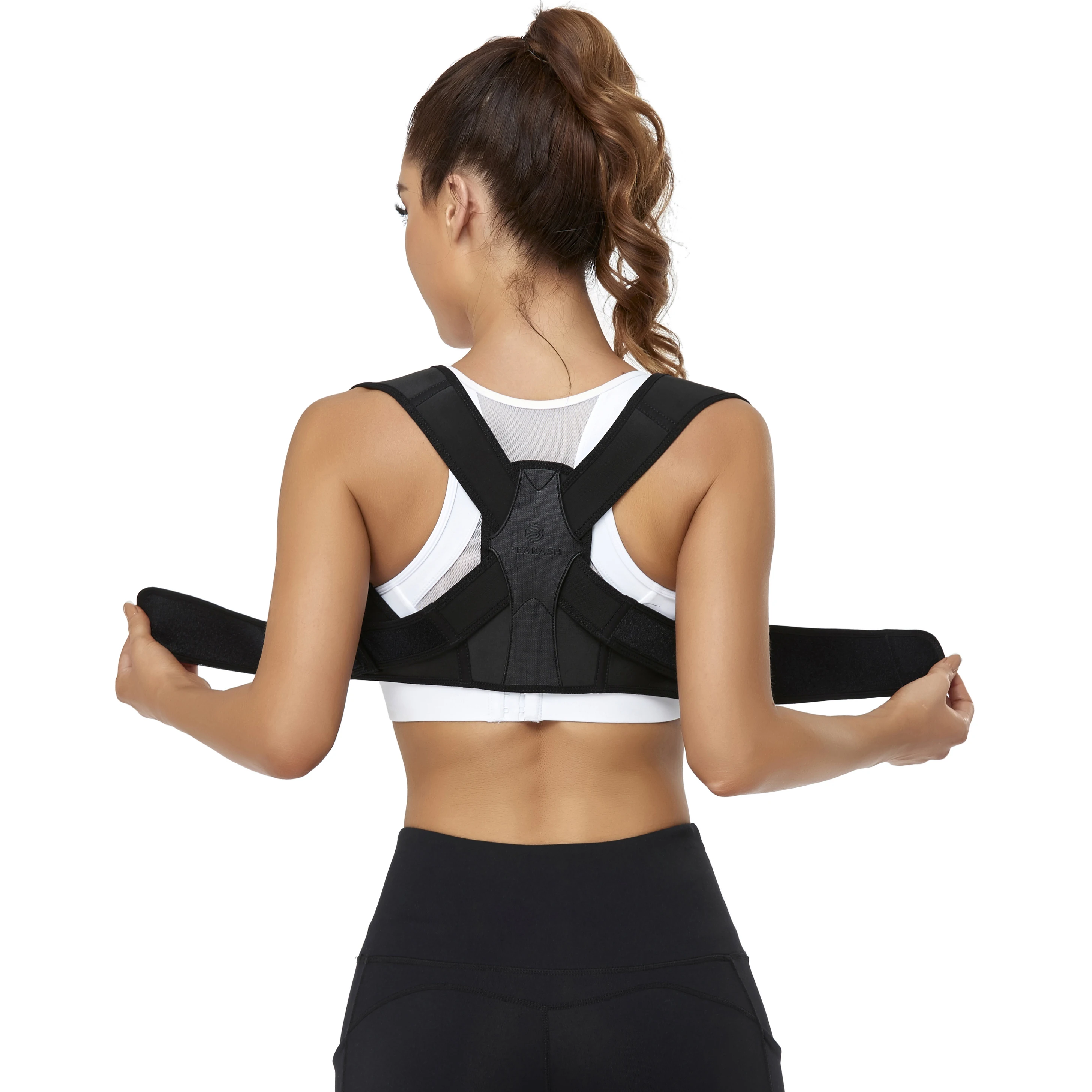 

2021 New Products Back Posture Corrector Unisex Comfortable Corrector De Postura Support Exercises to Improve Bad Posture, Black,pink,blue,nude