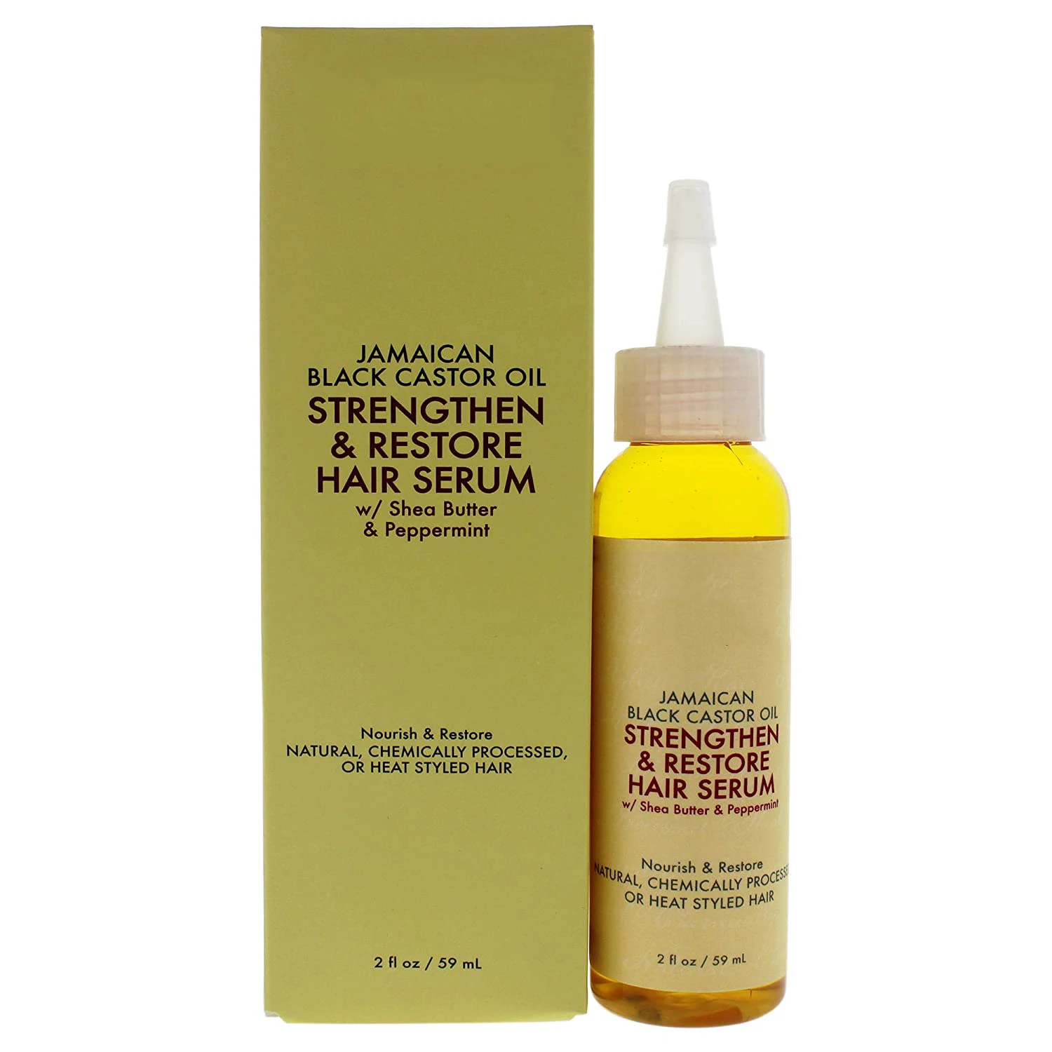 

Raw Earth Jamaican Black Castor Oil Strengthen & Restore Hair Serum Hair Treatment