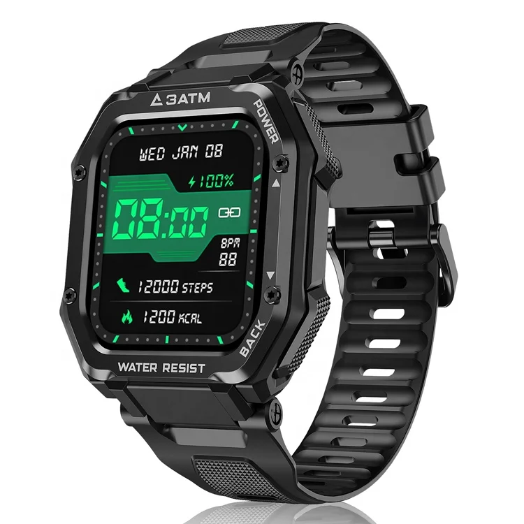 

Most fashion Smart Watch 3ATM Waterproof Sport Watch Men Fitness Wristband 20 Sports Modes Smartwatch