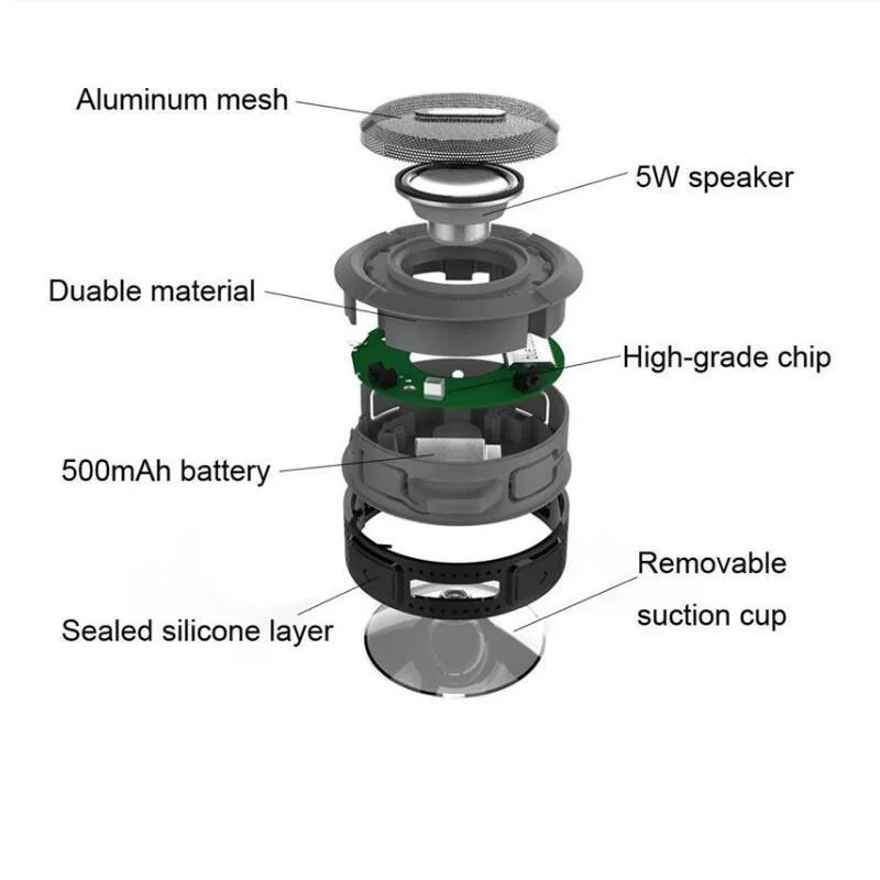 China Factory Direct Sale Portable Wireless Mini C6 Waterproof Bluetooth Speaker wireless speakers radio small speakers - ANKUX.COM