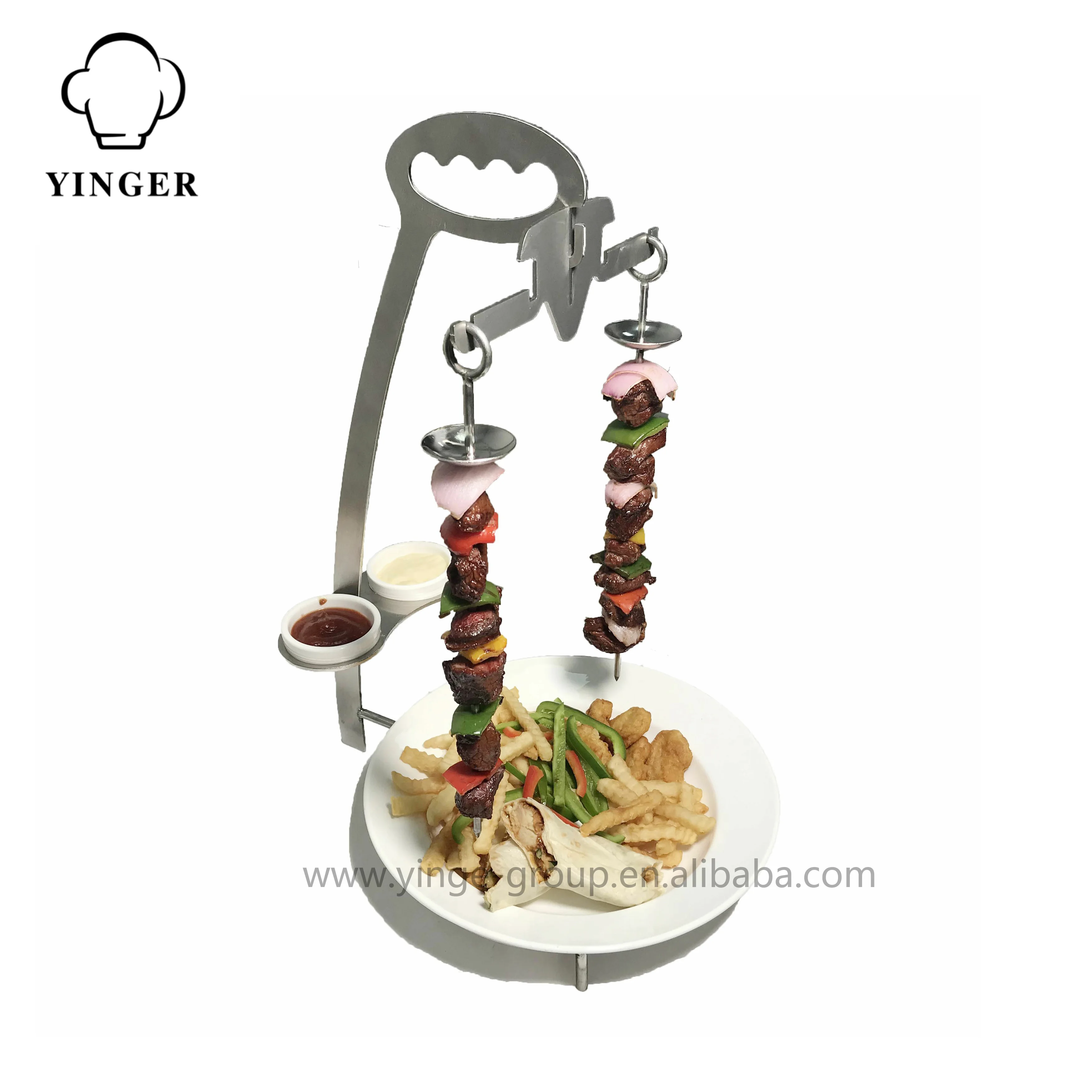 

BBQ skewer/skewers stainless steel/Espetada stand Nando's chicken bbq stand