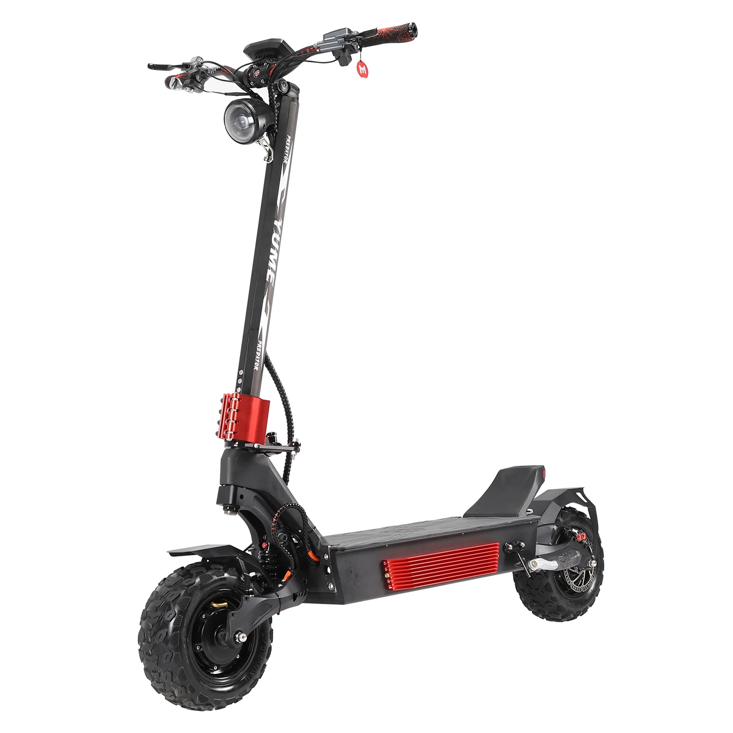 

YUME PREDATOR Powerful 72v dual motor 13 inch fat tire 8000w electric scooter adult with mid display and thumb throttle