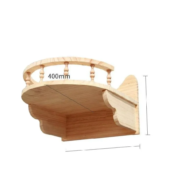 

Low MOQ wall-mounted sky corridor observation deck cat toy