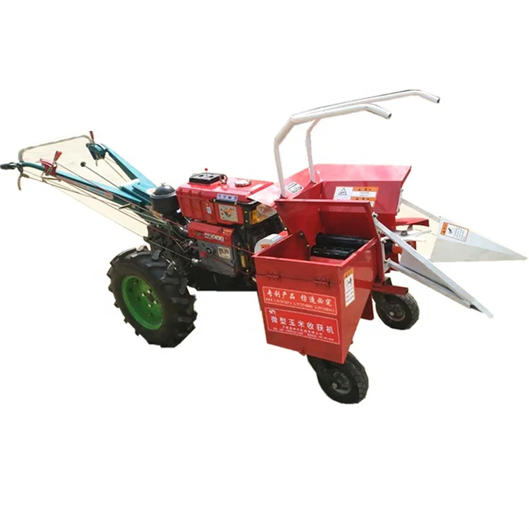 Walking Tractor Mounted Single Row Corn Harvester Hand Tractor Maize Harvesting Equipment Buy