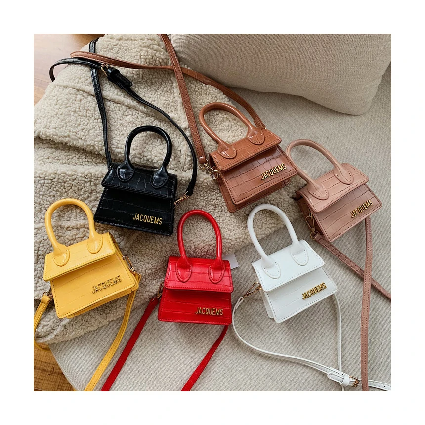 

Luxury Handle Mini J Bags Brand Purses Handbags 2022 Women Designer Small Shoulder Crossbody Bags Female Crocodile Pattern Totes, Customized color