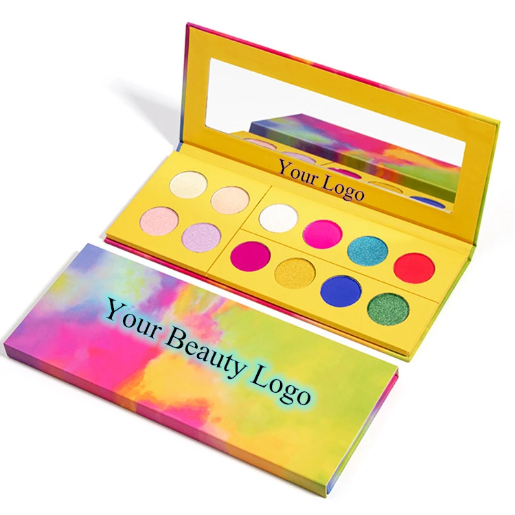 

2019 Hot Sell Makeup Your Logo Organic Eye Makeup Eyeshadow Pallet Private Label 18 Colors Eyeshadow