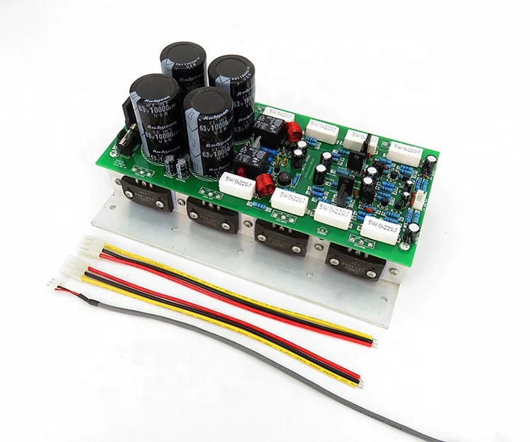 

500W 2.0 Dual Channel HiFi Audio 3858 1494 Tube Rear High Power Amplifier Board original Sanken sound amplifier board audio