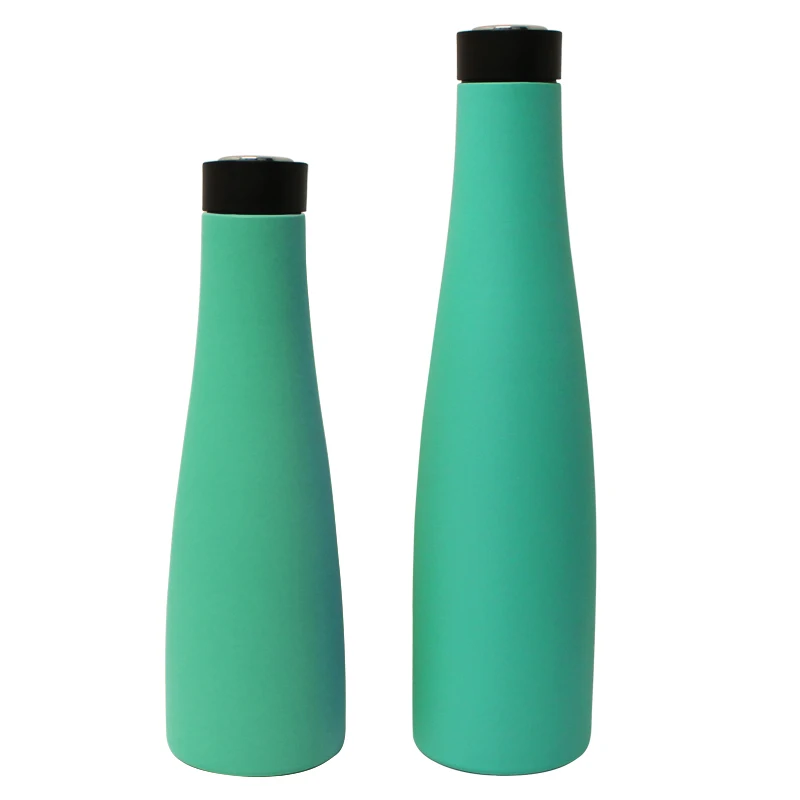 

Water Bottle 360 All Angle Outlet Lid Stainless Steel Vacuum Bottle Outdoor