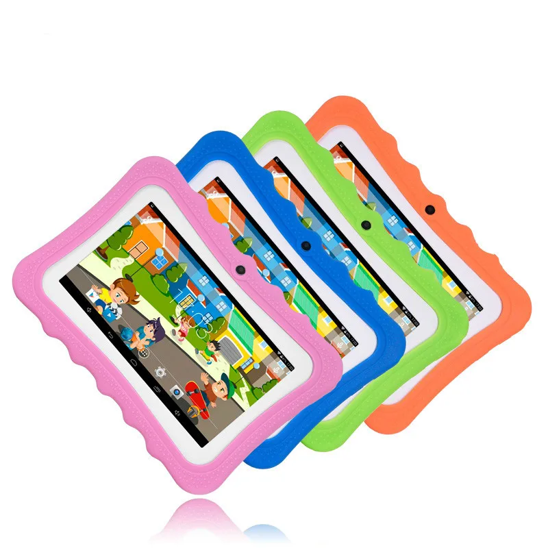 

baby android 7 inch 1GB ram 8GB rom educational pc kids tablet with cover