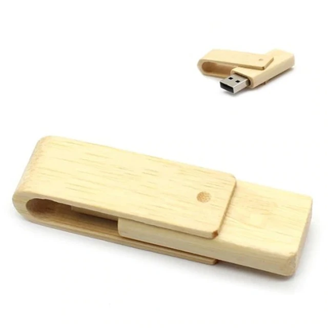 High speed bamboo u disk Swivel usb flash pen drive stick 2.0 32GB gift - ANKUX.COM