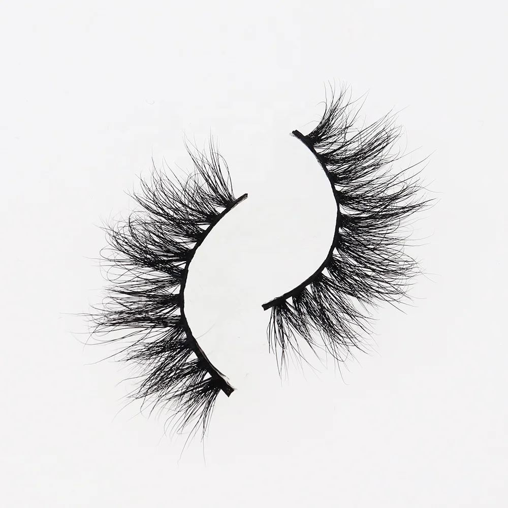 

Hot Selling Mink Eyelashes Wing Shape Custom Logo Vegan Lashes Qingdao Eyelash Vendor
