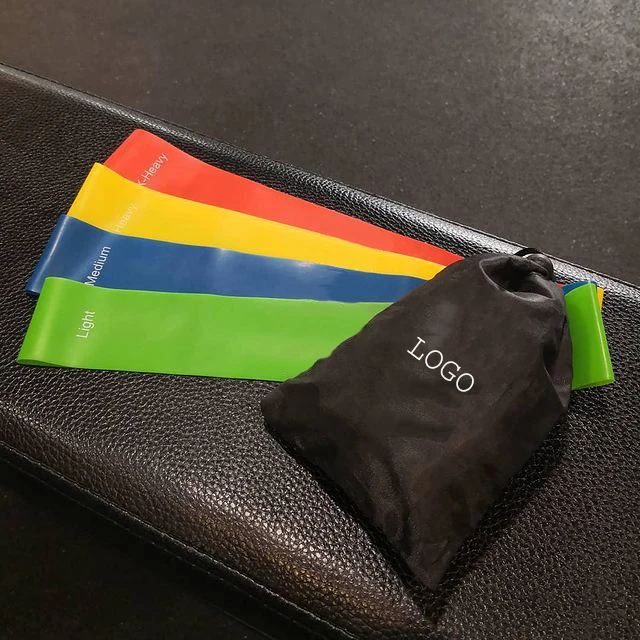 

customized fitness elastic fabric resistance hip loop booty bands, Customized color